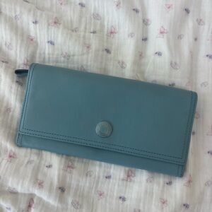 Coach Blue Wallet Y2K